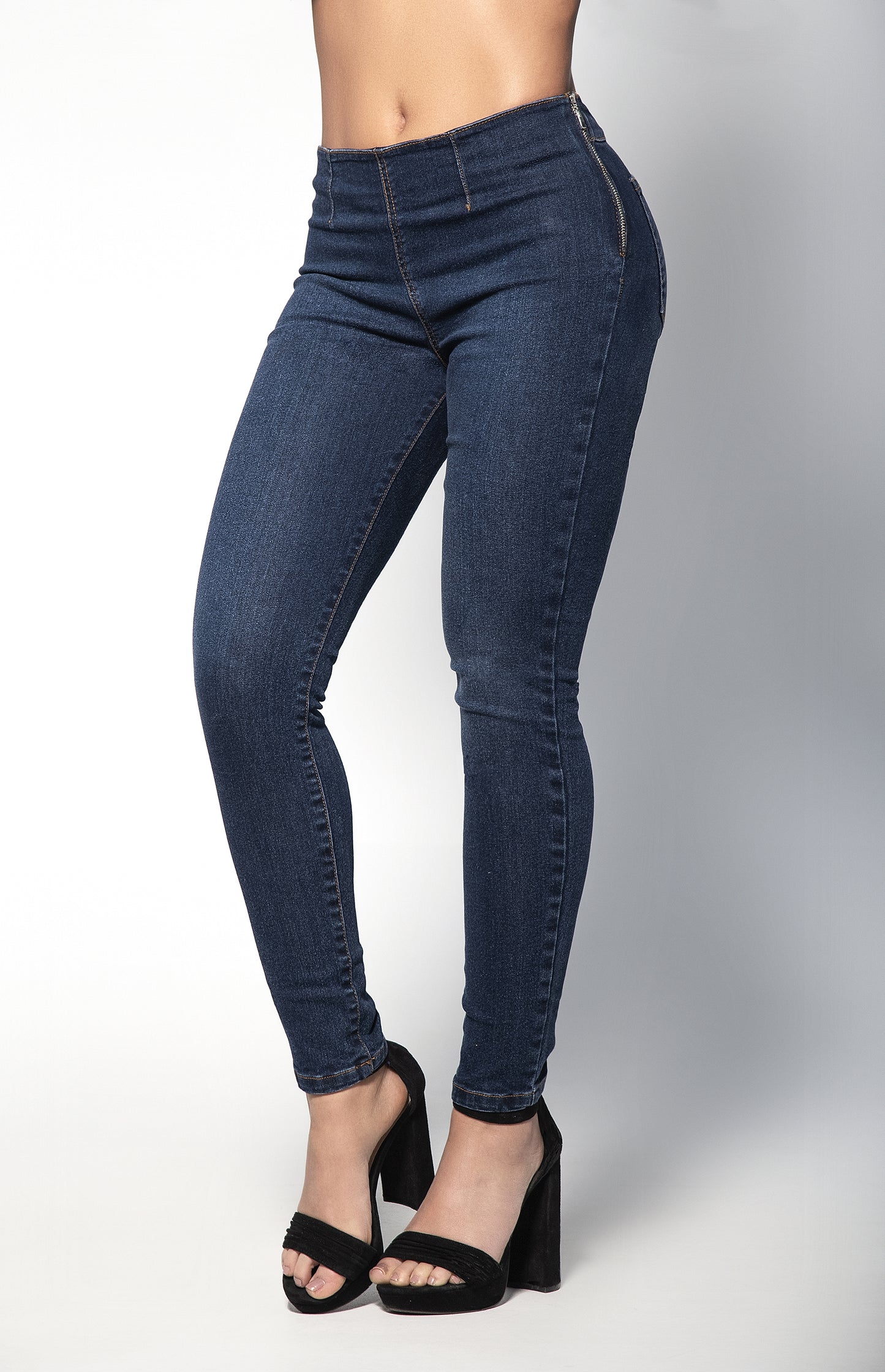 Side Zip Jean